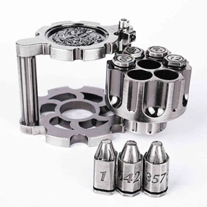 DND Metall mehrseitige Kugel Würfel Set für Dungeons and Dragons Pearl Silver - Bild 1 von 4