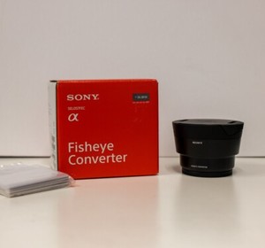 Sony SEL057FEC Fisheye Converter Lens ( used only once). Black.