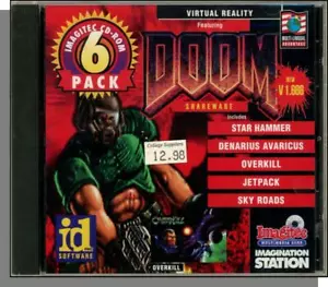 Doom (V 1.666) und 5 weitere Actionspiele für Ihren PC - neue Imagitec CD-ROM! Selten! - Bild 1 von 2