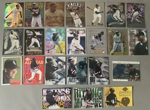 FRANK THOMAS FLEER ULTRA BASEBALL INSERT LOT  (23) DIFFERENT HIGH BV EX TO NM  - Picture 1 of 1