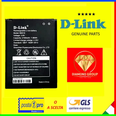 BATTERIA ORIGINALE D-LINK B9010 ROUTER MODEM KuWFi MF901 MF903 MF903 PRO LTE 4G✅