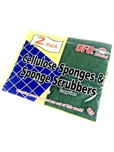 Zelluloseschwamm & Schwammschrubber der Marke UFO 2er Pack x 2 - Bild 1 von 8