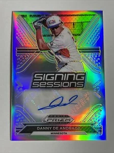 2021 Panini Prizm Draft Signing AUTO #SS-DD Danny De Andrade Minnesota Twins - Picture 1 of 2