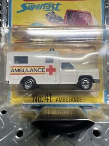 1977 Matchbox No. 41 Ambulance - Lesney - MIB - RARE - Free Shipping