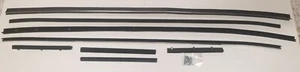 Fits 71 Cuda Challenger Convertible Window Sweeps Fuzzies Cat Whiskers Felts - Picture 1 of 1