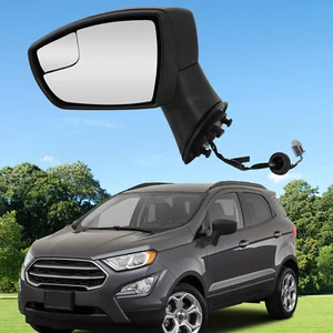 Left Manual Folding Mirror For 2018-2022 Ford EcoSport Driver Side - Picture 1 of 17