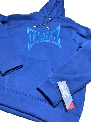 Tapout толстовка с капюшоном размер L синий новый с Ярлыками Рекомендуемая розничная цена производителя $78 MMA UFC смешанные боевые искусства кикбоксинг - Изображение 1 из 4