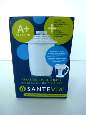 Santevia Mineralized Alkaline Water Pitcher Filter NIB - Image 1 of 4