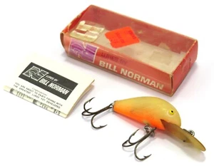 Bill Norman Super Scooper Vintage Diving Plastic Fishing Lure w/Box, Insert - Picture 1 of 13