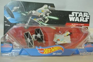 Hot Wheels Star Wars Rebels Diecast Tie Fighter vs Ghost - Picture 1 of 2