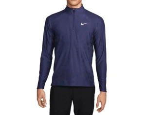 Nike Dri-Fit ADV Tour 1/2 Zip Golf Top DR5281-410 Midnight Navy Men´s Pullover - Bild 1 von 5