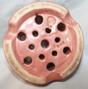 Antica rana fiore ceramica artistica Rookwood #1621D circa 1920 13 fori - Foto 1 di 6