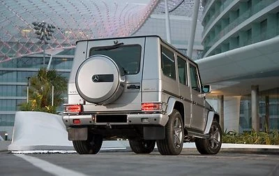 Protector de luces de parachoques trasero cromado mercedes-benz clase g w463-g500-g63-g55-g550 amg Foto 1 de 4