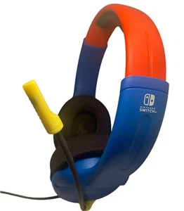 PDP 500-162-MAR AIRLITE Wired Headset with Mic for Nintendo Switch-Mario - Picture 1 of 7