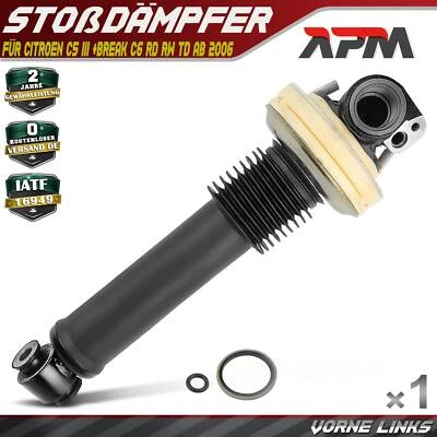 Amortiguador de suspensión hidráulico delantero izquierdo Citroën C5 III Break C6 5271L5 - Imagen 1 de 4