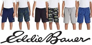 Eddie Bauer Big Boy's 2-pack Youth Hybrid Quick Dry Mesh Lined Active Shorts - Picture 1 of 24