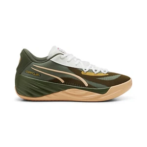 Puma All-Pro Nitro Gremlins 37930301 Mens Green Athletic Basketball Shoes - Picture 1 of 13