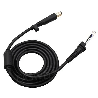 DC-Spitze 7,4 x 5,0 mm Netzstecker mit Kabel für HP Laptop ul - Bild 1 von 4