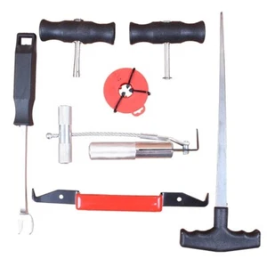 7-piece Windscreen Removal Tool Kit for Bonding and Rubbing Windscreens - Picture 1 of 19
