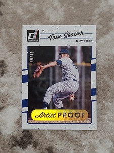 2017 Donruss Tom Seaver Artist Proof #'d/10 - SSP