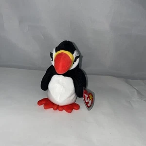 Puffer The Puffin Beanie Baby 4181 RARE TAG ERROR 1997 Retired TY New - Bild 1 von 9