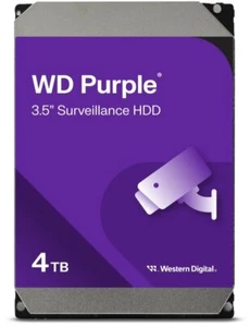 WD Purple 4TB Surveillance Hard Drive - Picture 1 of 2