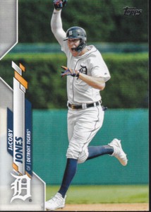 2020 Topps JaCoby Jones #5 Detroit Tigers 