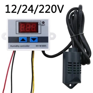Vielseitiger Feuchteregler Hygrometer Hygrostat mit Feuchtesensor - Bild 1 von 15