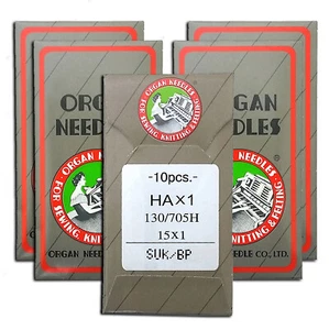 50 ORGANI 15X1 HAX1 130/705 705H 2020 2045 AGHI PER MACCHINA DA CUCIRE CASA GAMBO PIATTO - Foto 1 di 1