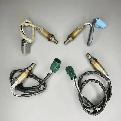 Juego de 4 piezas de sensor de oxígeno O2 para Lambda para Infiniti QX4 Nissan Pathfinder Foto 1 de 4