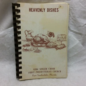 Vintage Cookbook Kirk Singer Choir First Presbyterian Church Fort Lauderdale FL - Picture 1 of 12