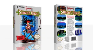 - Castlevania II 2 Simon's Quest NES Estuche de repuesto para juego caja + cubierta solo obras de arte - Imagen 1 de 11