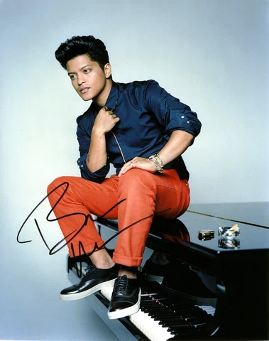 Bruno Mars Unorthodox Jukebox Autograph Coldplay Autograph Grenade Uptown RC Cover
