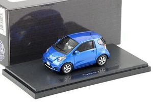 1:43 Ebbro Toyota IQ blu metallizzato 2009 - Foto 1 di 3