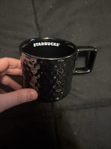 Starbucks Coffee Mug 2019 LIMITED EDITION Glossy Gunmetal Black 12oz Rare - Picture 1 of 8