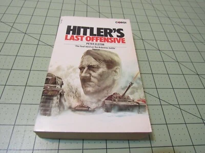 HITLER'S LAST OFFENSIVE BYPETER ELSTOB   1972   RARE CORGI UK WW2 HISTORY PB Foto 1 de 3