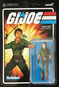 Gi Joe Lady Jane Covert Operations Retro 3.75 Super 7 Action Figure 2022 - Picture 1 of 2