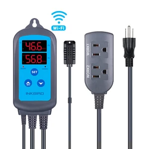 Inkbird Humidity Thermostats WiFi IHC-200 Fan Controller Humidistat Humidifier - Picture 1 of 24