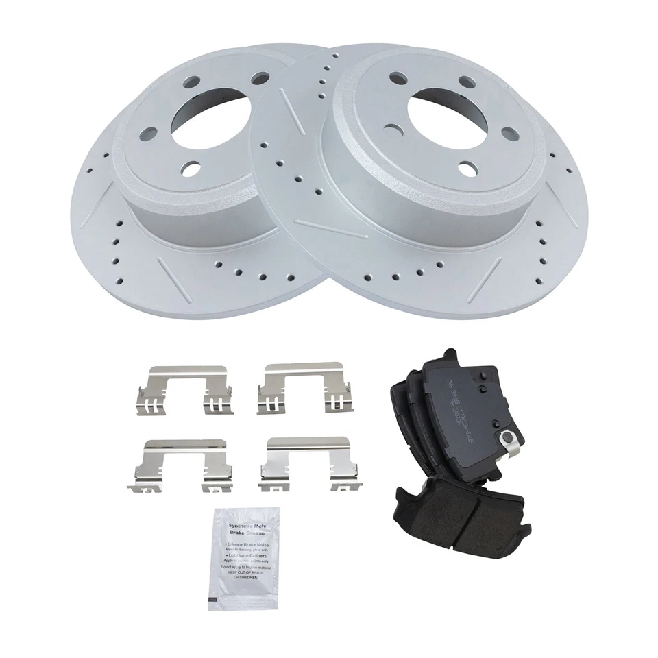 Kit de freno de disco trasero para Dodge Magnum 2005-2008 sólido Foto 1 de 1