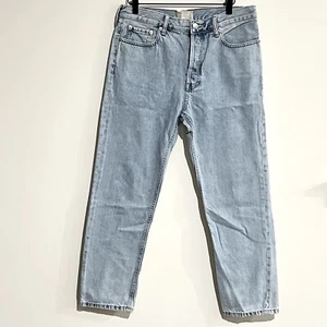 NUEVO Jeans Everlane Azul Claro The Relaxed Calce Recto - Talla 27 Regular - Imagen 1 de 4