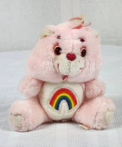 De colección 1983 Kenner Care Bears Cheer Bear 6" Mini Peluche Suave y Limpio - Imagen 1 de 8