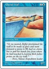 Glacial Wall Fifth Edition  MTG Magic the gathering card 1x
