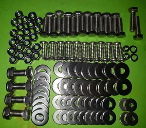 Land Rover Defender 90 110 130 STAINLESS Front Seat Base Box Mounting Bolts Nuts - Picture 1 of 2