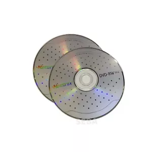 2 X Memorex Blank DVD-RW discs 2x 4.7GB 120 mins Rewritable with Sleeves - Picture 1 of 1