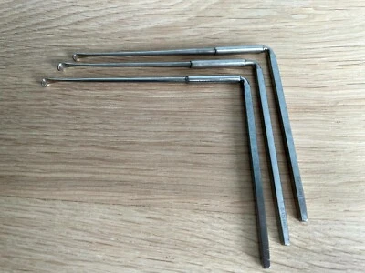 gancho retractor instrumento quirúrgico 12 cm pequeño 3 piezas  Foto 1 de 3