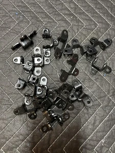 Ford Model A Hood Latch Flanges 1929 1930 1931 - Foto 1 di 2