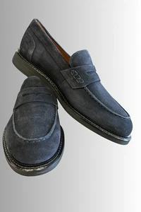 SCARPE UOMO NERO GIARDINI B.A.G.IN CAMOSCIO MOCASSINO PLANTARE ART 1400341U  - Imagen 1 de 7