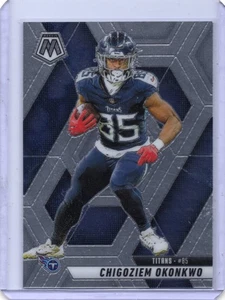 2025 Panini Mosaic - Chigoziem Okonkwo #115 Tennessee Titans - Picture 1 of 2