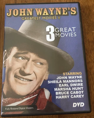 John Wayne's Greatest Movies Lawless Range, Helltown, Angel & the Badman - Image 1 of 4
