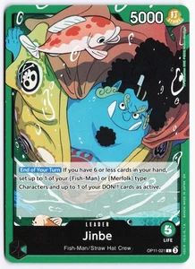 Jinbe Leader A Fist of Divine Speed OP11-021 casi nuevo - Imagen 1 de 2